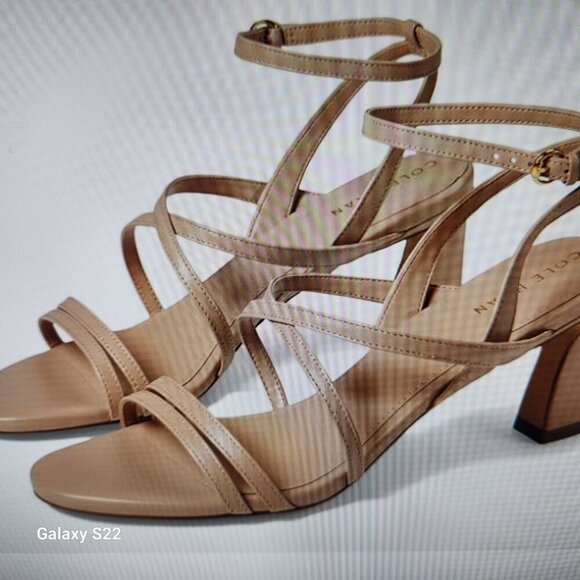 Cole Haan "Addie" Strappy Sandals. NIB. Size 9.5. Leather. - Picture 1 of 13